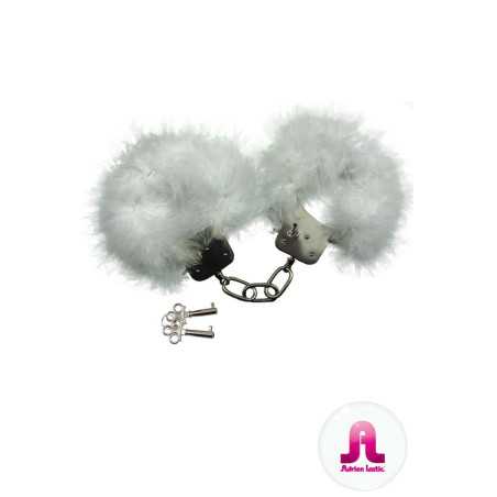 Votre Loveshop à Bierne (53) Menottes Plumes