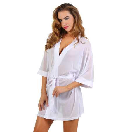 Votre Loveshop à Bierne (53) Kimono Micro Résille