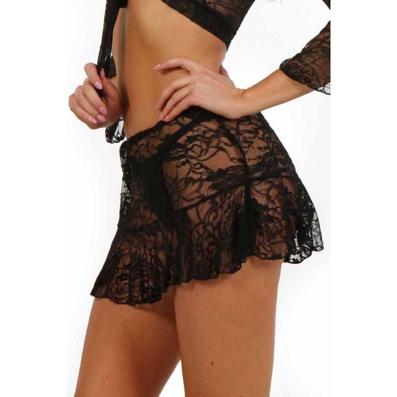 Votre Loveshop à Bierne (53) Jupe Volant Dentelle