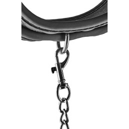 Votre Loveshop à Bierne (53) Collier Laisse Noir