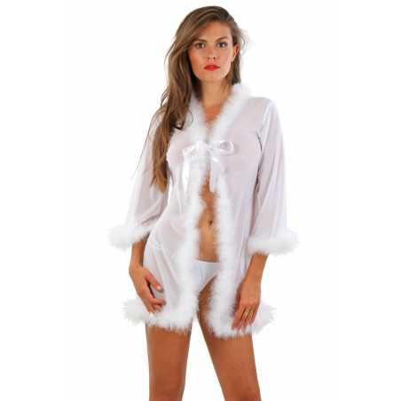 Votre Loveshop à Bierne (53) Kimono bordé de duvet