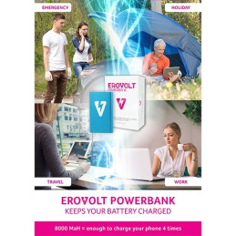 Votre Loveshop à Bierne (53) Erovolt Powerbank de