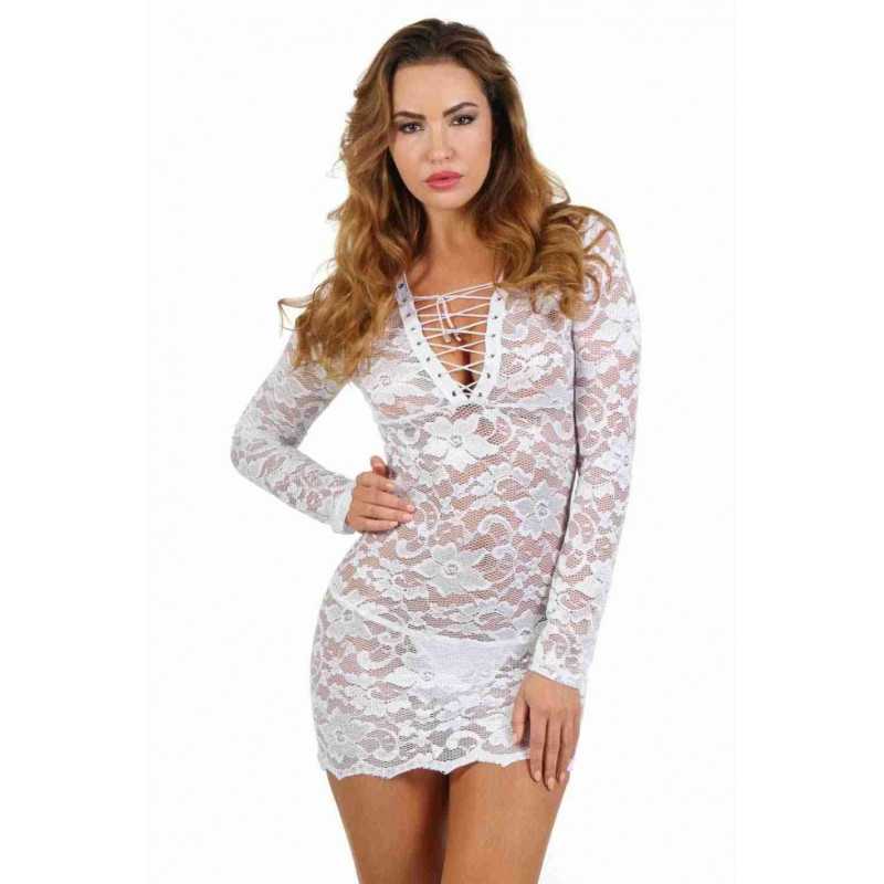Votre Loveshop à Bierne (53) Robe Dentelle Lacée