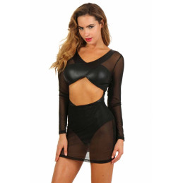 Votre Loveshop à Bierne (53) Robe Body Wetlook et Votre Loveshop à Bierne (53) Robe Body Wetlook et