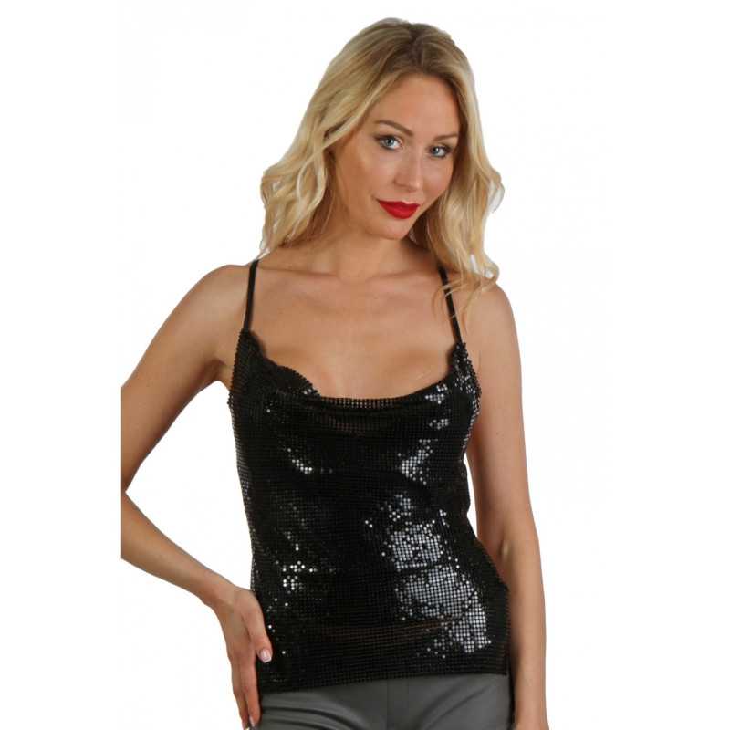 Votre Loveshop à Bierne (53) Top Métallisé Dos Nu
