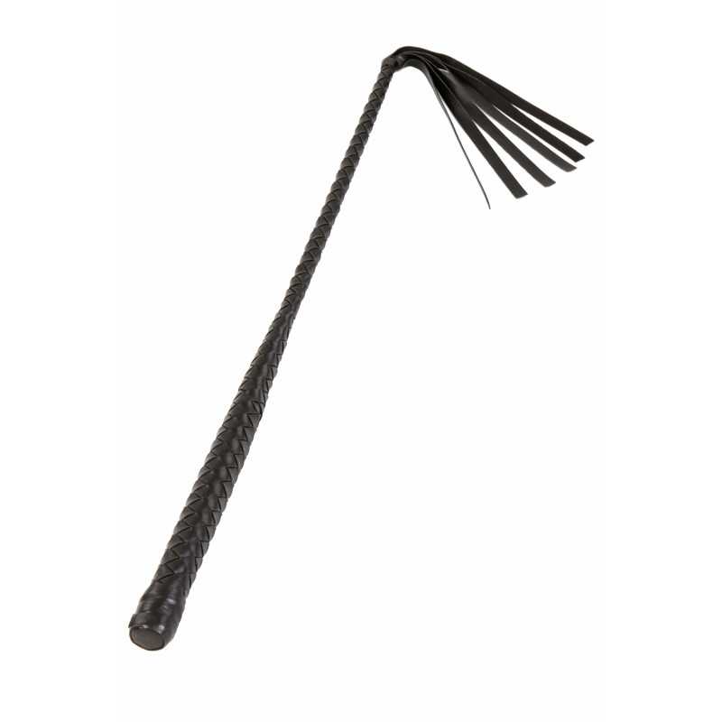 Votre Loveshop à Bierne (53) Cravache Tressée Noir