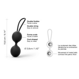 Votre Loveshop à Bierne (53) Dual Balls Noir