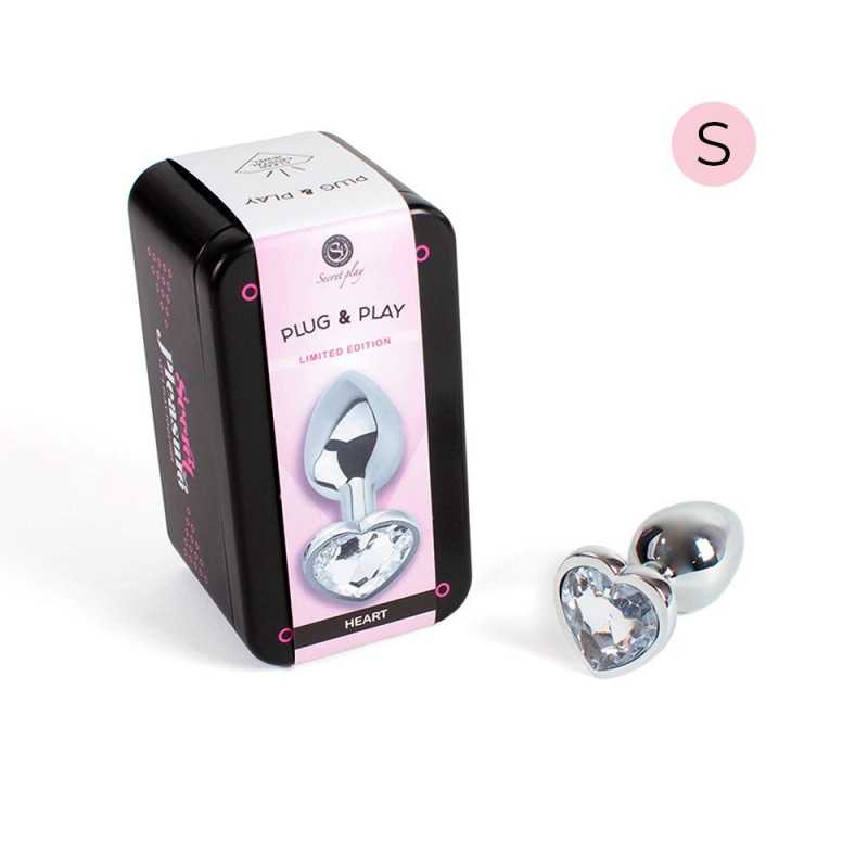 Votre Loveshop à Bierne (53) Plug Bijou Coeur