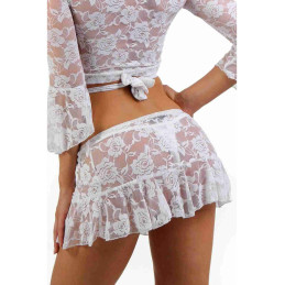 Votre Loveshop à Bierne (53) Jupe Volant Dentelle