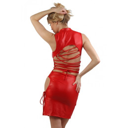 Votre Loveshop à Bierne (53) Robe Wetlook Dos Lacé