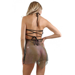 Votre Loveshop à Bierne (53) Robe Filet Strass