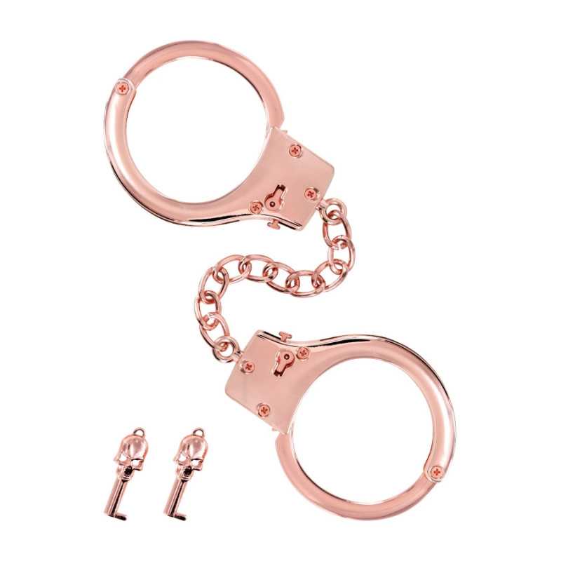 Votre Loveshop à Bierne (53) Menottes Métal Doré