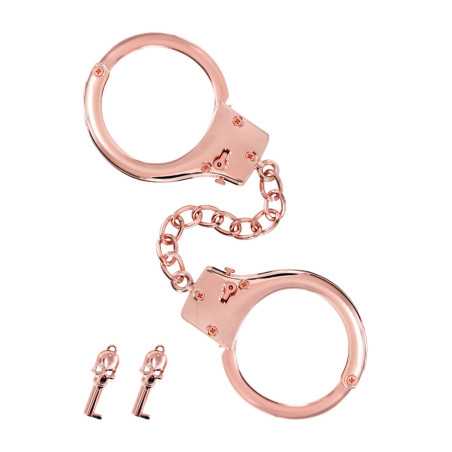 Votre Loveshop à Bierne (53) Menottes Métal Doré