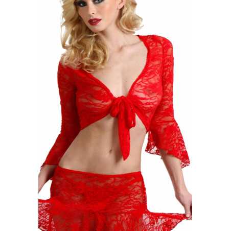 Votre Loveshop à Bierne (53) Top Dentelle Noué