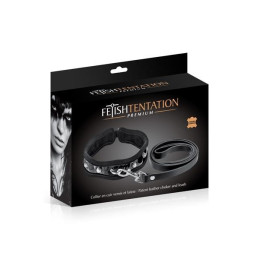 Votre Loveshop à Bierne (53) Collier Cuir Vernis